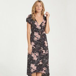 BILLABONG Wrap Me Up Midi Dress (S)